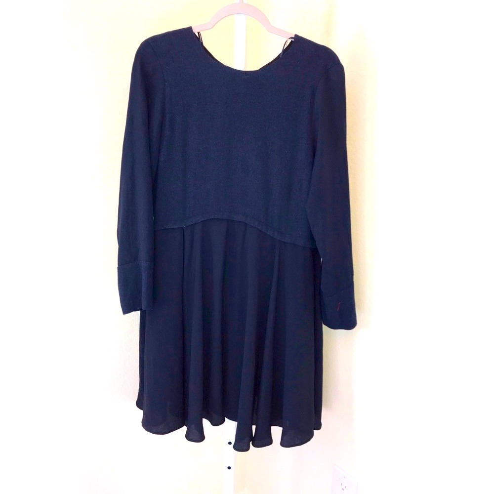 Zara Navy Dress - size M